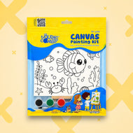 Ocean Canvas Painting Kit for Kids | Canvas Art Set | Age 4+
