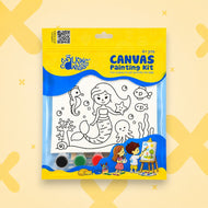 Mermaid Canvas Painting Kit for Kids | Canvas Art Set | Age 4+