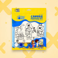 Pirate Canvas Painting Kit for Kids | Canvas Art Set | Age 4+