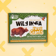 Wild India Forest Giants DIY Kit | Kids Art Kit Age 4+