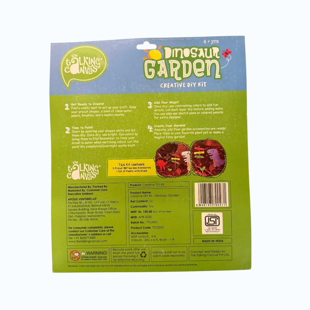 Unicorn Garden Creative DIY Craft Kit for Kids Age 4+