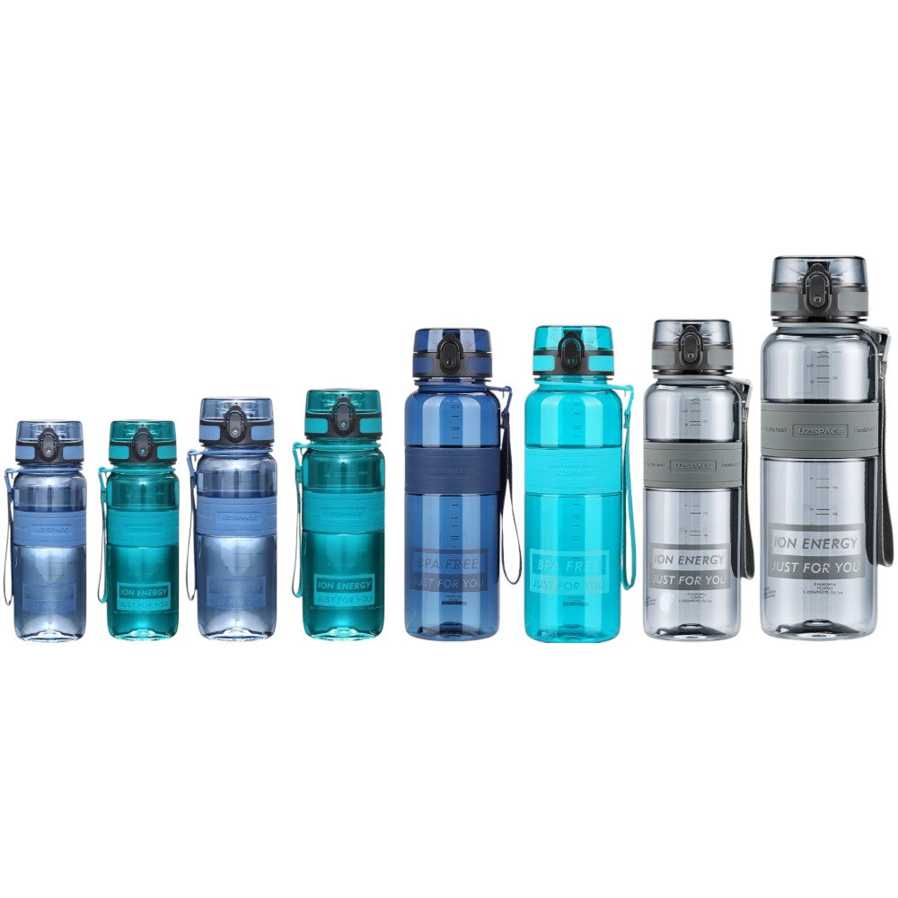 Uzspace Energy Series BPA-Free Sports Water Bottle - 500ml to 1500ml