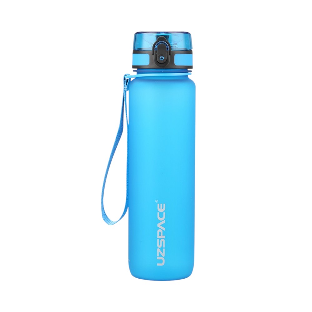 Uzspace Neon Frosted Tritan Water Bottle - 650ml, 800ml, 1000ml