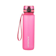 Uzspace Neon Frosted Tritan Water Bottle - 650ml, 800ml, 1000ml