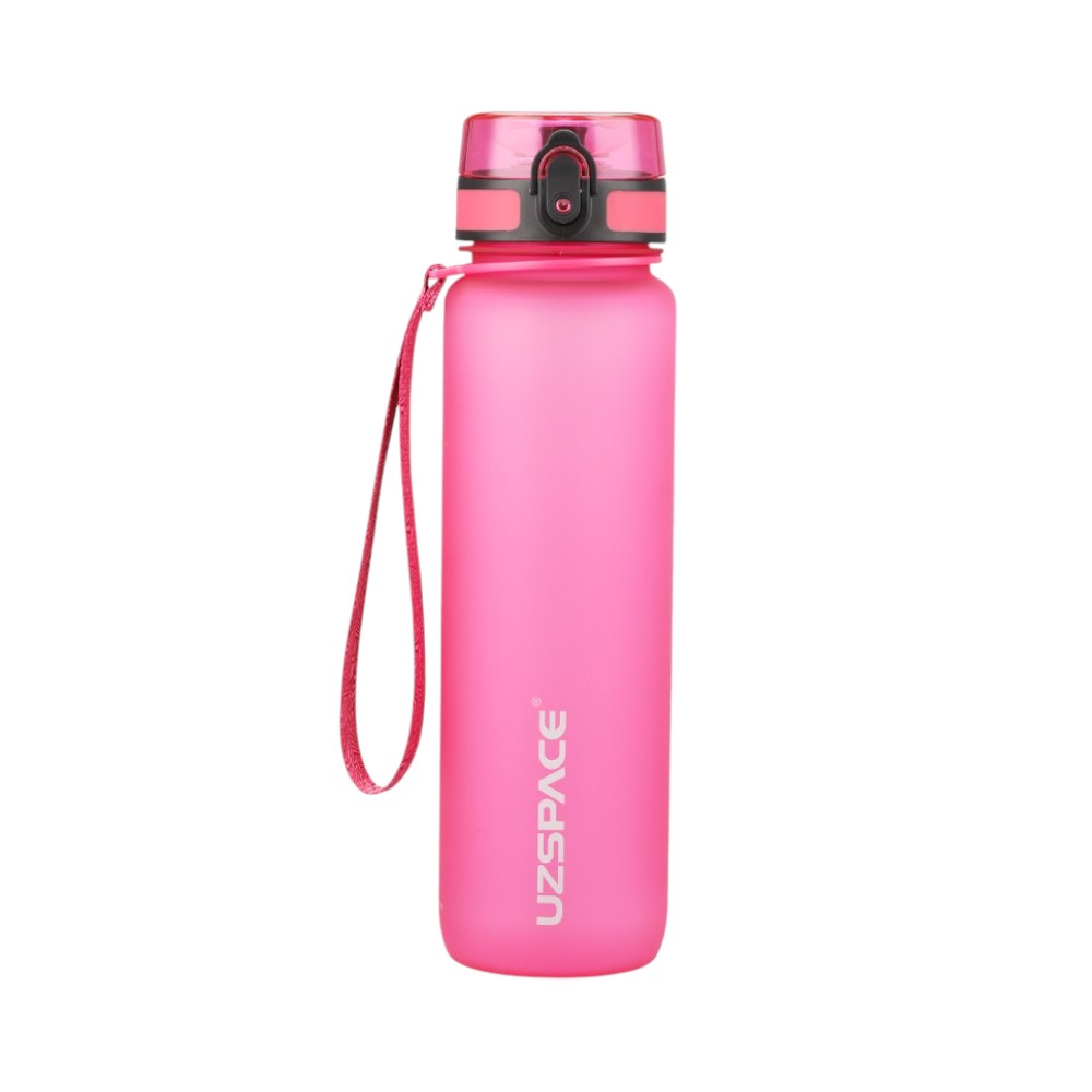 Uzspace Neon Frosted Tritan Water Bottle - 650ml, 800ml, 1000ml