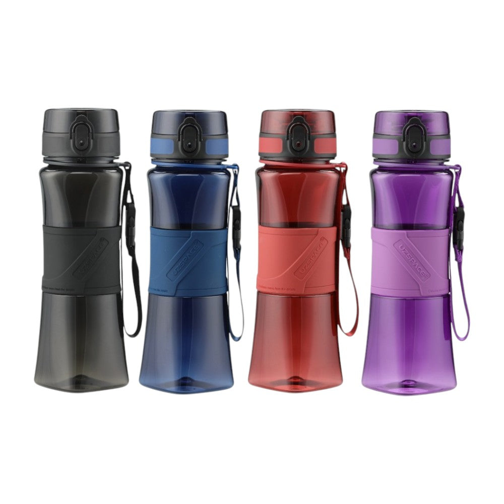Uzspace Twisted Fitness Water Bottle 800ml - Leakproof & BPA-Free