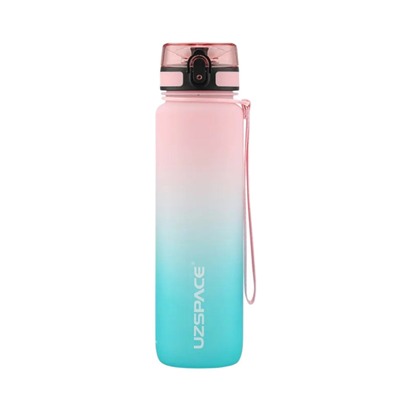 Uzspace Gradient Frosted Tritan Water Bottle - 500ml & 1000ml