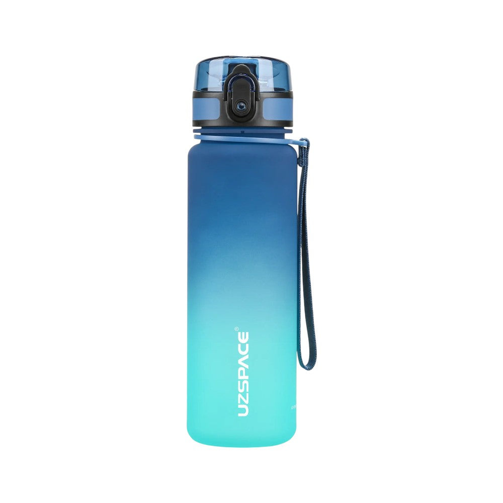 Uzspace Gradient Frosted Tritan Water Bottle - 500ml & 1000ml