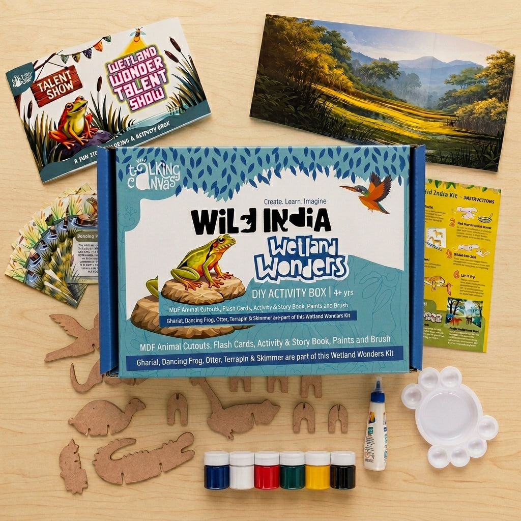 Wild India Wetland Wonders DIY Kit